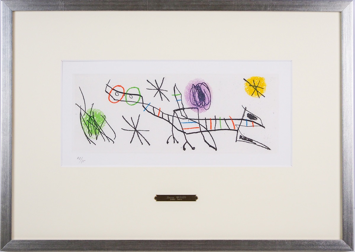 ジョアン・ミロ 「エリック・サティの為に・№Ⅱ」 | | アトリエ・ブランカ