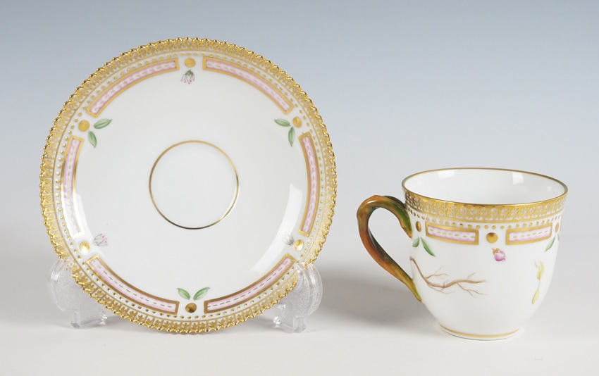 ロイヤルコペンハーゲン 「フローラダニカ カップ&ソーサー