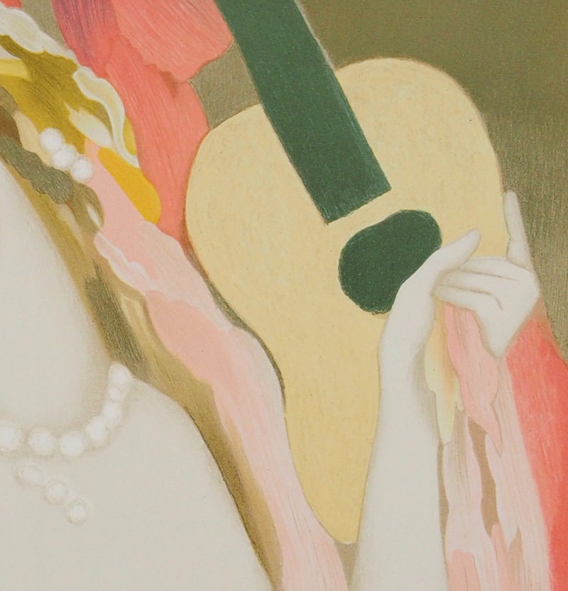 マリー・ローランサン 「ギター」 | | アトリエ・ブランカ