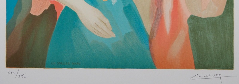 マリー・ローランサン 「ギター」 | | アトリエ・ブランカ