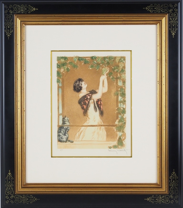 ルイ・イカール 「四季（4点組・個別額装）」 | | アトリエ・ブランカ