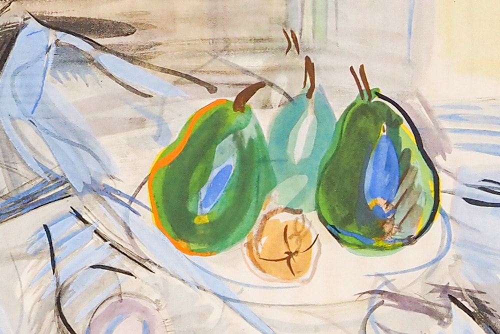 ラウル・デュフィ 「洋梨と白い水差し」 | | アトリエ・ブランカ