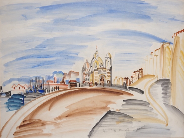 ラウル・デュフィ 「マルセイユ大聖堂」 | | アトリエ・ブランカ