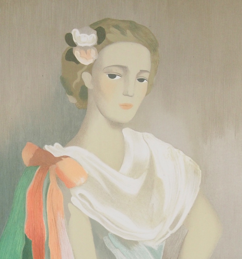 マリー・ローランサン 「シャルリー・デルマス夫人の肖像