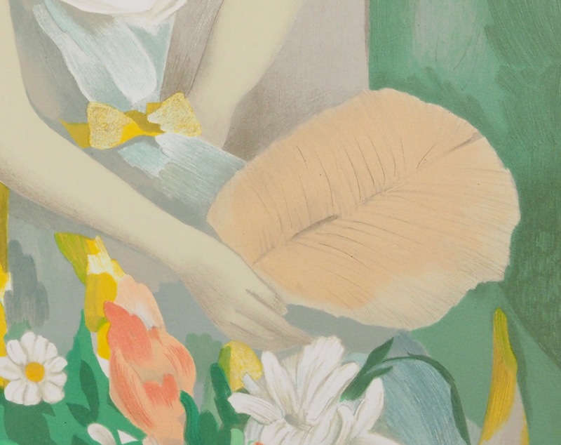 マリー・ローランサン 「シャルリー・デルマス夫人の肖像