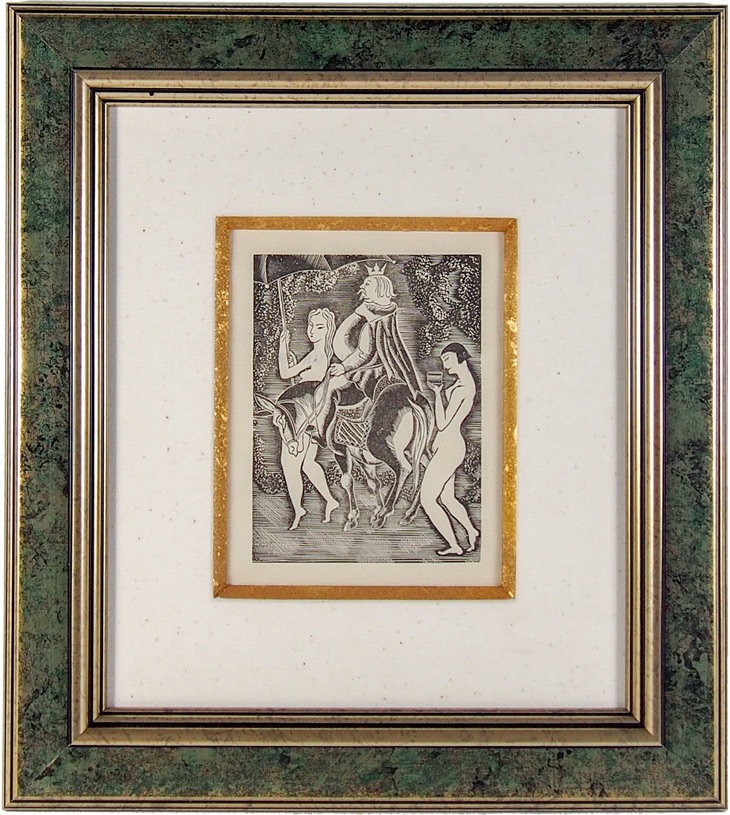 藤田嗣治 「ポーゾル王の出発」 | | アトリエ・ブランカ