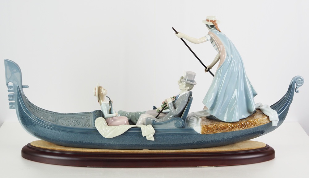 リヤドロ 「ゴンドラの恋人たち」 | | アトリエ・ブランカ