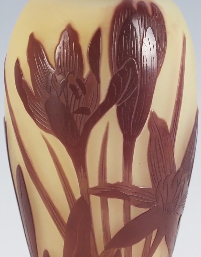 エミール・ガレ 「クロッカス文花瓶」 | | アトリエ・ブランカ