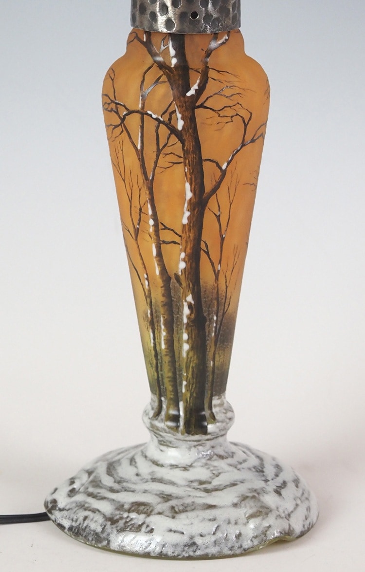 ドーム兄弟 「冬景色文ランプ」 | | アトリエ・ブランカ