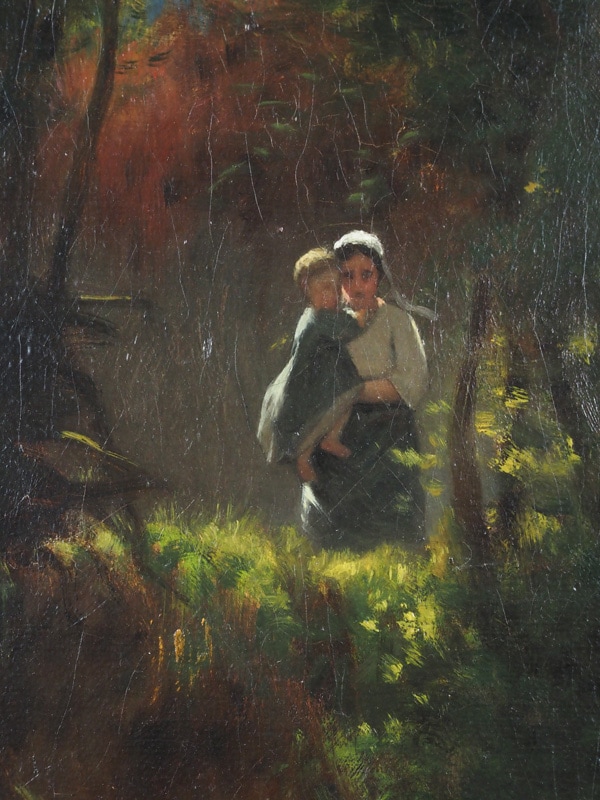 Ch=A・コルビノー 「アヒル番をする母子」 | | アトリエ・ブランカ