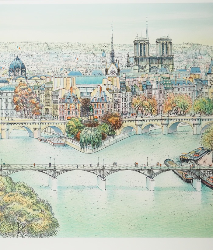 ロルフ・ラフルスキー 「ノートルダム遠望（特大）」 | | アトリエ