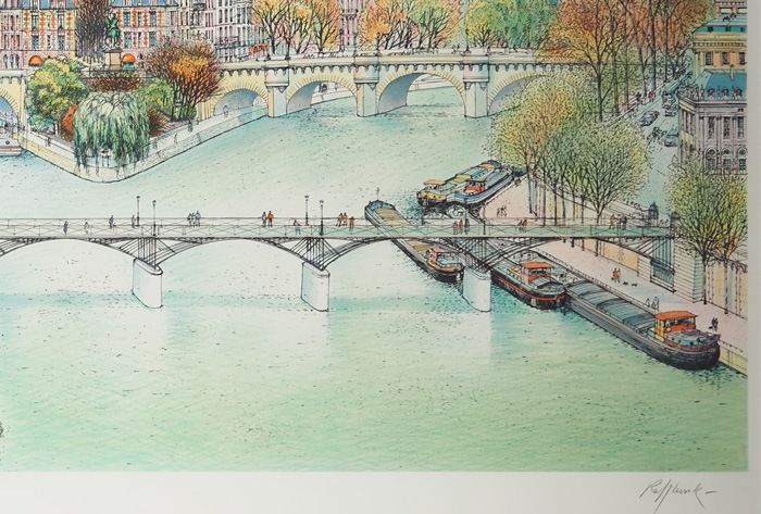 ロルフ・ラフルスキー 「ノートルダム遠望（特大）」 | | アトリエ