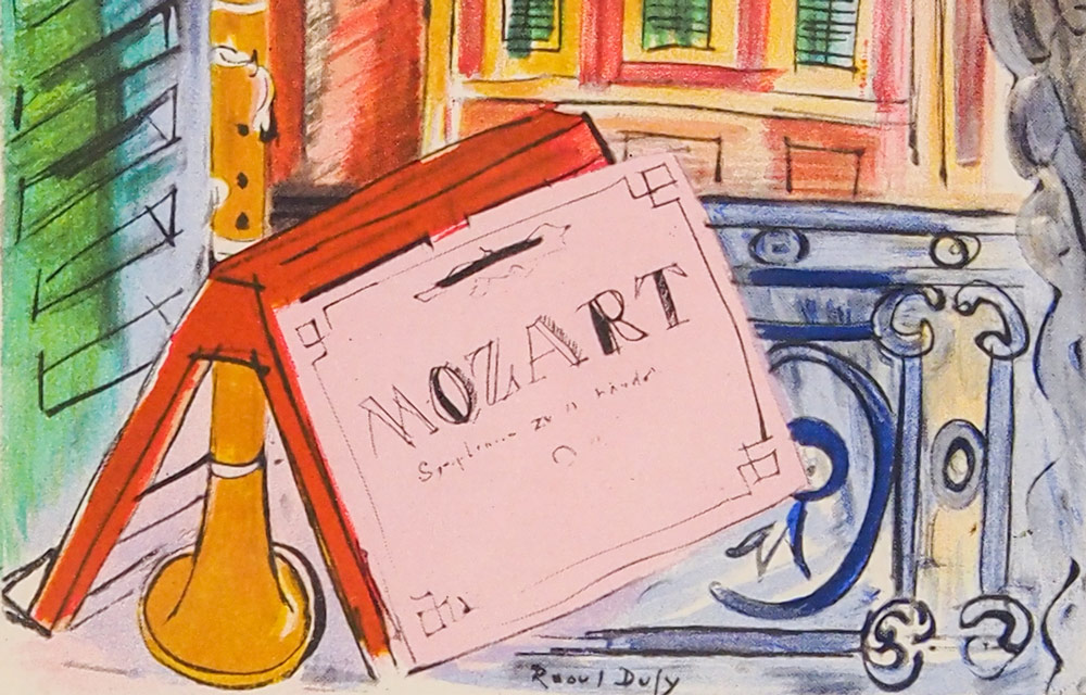 ラウル・デュフィ 「オーボエと楽譜のある窓辺」 | | アトリエ・ブランカ