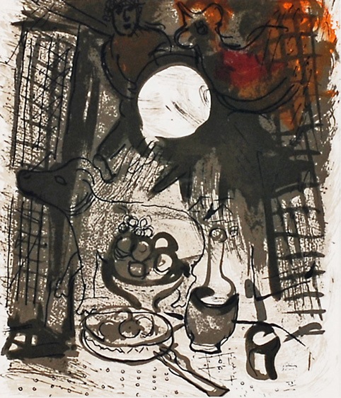 マルク・シャガール 「茶色い静物」 | | アトリエ・ブランカ