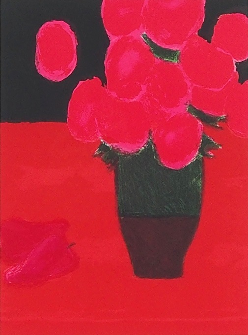 ベルナール・カトラン 「バラと赤ピーマン」 | | アトリエ・ブランカ