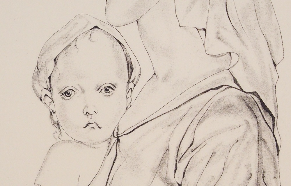 藤田嗣治 「母子像（1952）」 | | アトリエ・ブランカ