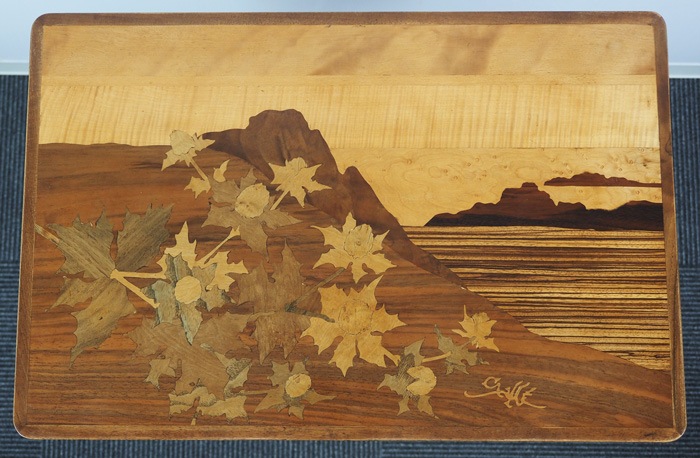 エミール・ガレ 「風景文四段ネストテーブル」 | | アトリエ・ブランカ