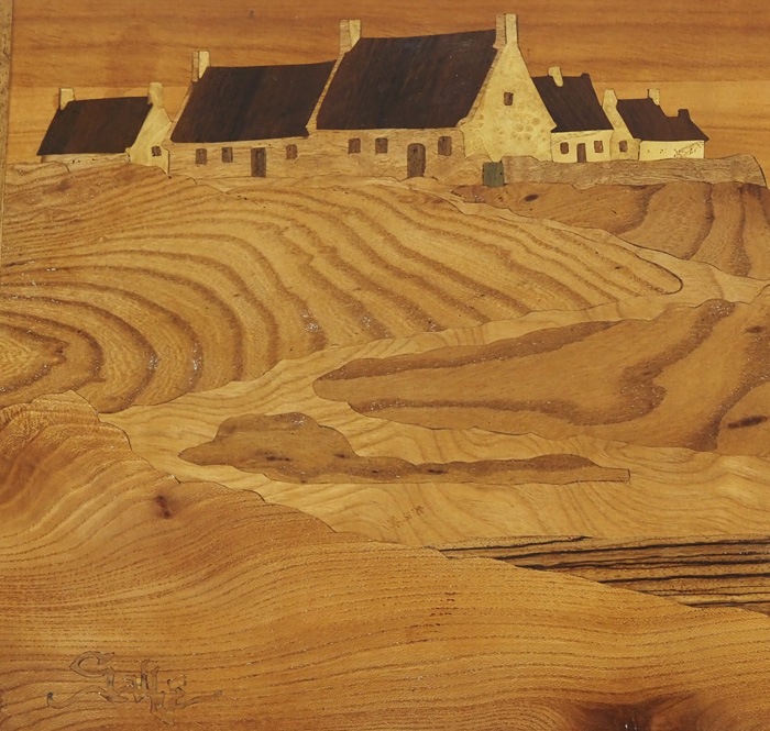 エミール・ガレ 「風景文四段ネストテーブル」 | | アトリエ・ブランカ