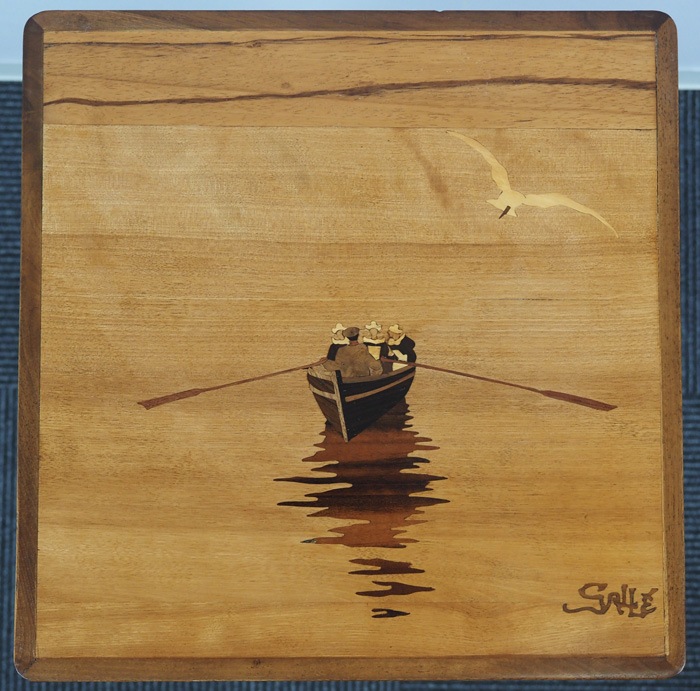 エミール・ガレ 「風景文四段ネストテーブル」 | | アトリエ・ブランカ