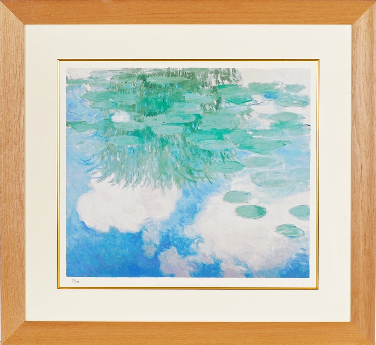 クロード・モネ 「睡蓮（白い雲のハーモニー）」 | | アトリエ・ブランカ