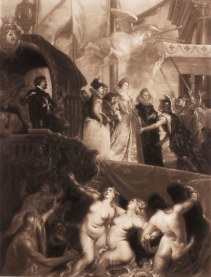 ペーテル・パウル・ルーベンス 「マリー・ド・メディシスのマルセイユ
