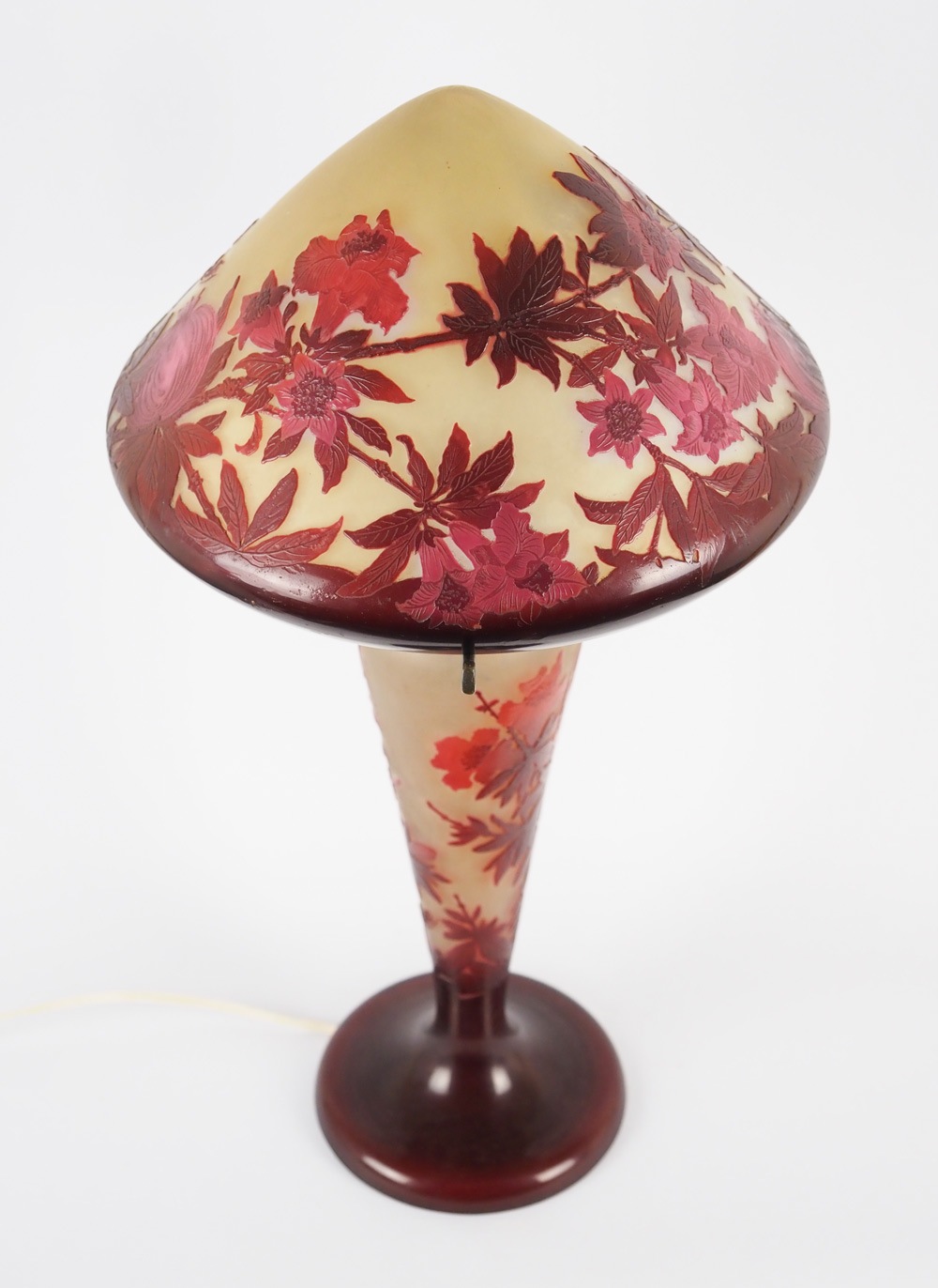 エミール・ガレ 「柘榴文ランプ」 | | アトリエ・ブランカ