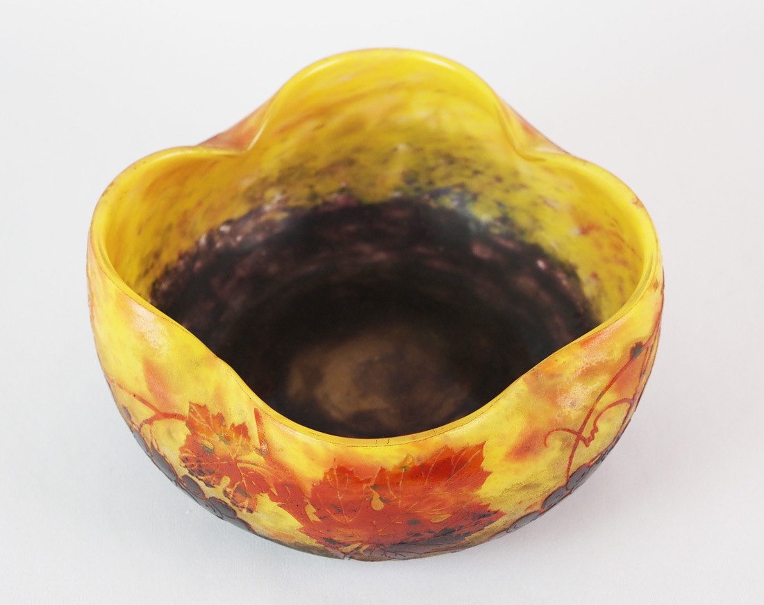 ドーム兄弟ア－ルヌ－ボ－帆船文様パヒュームランプ ドーム兄弟ア－ルヌ－ボ－帆船文様パヒュームランプ ドーム兄弟ア