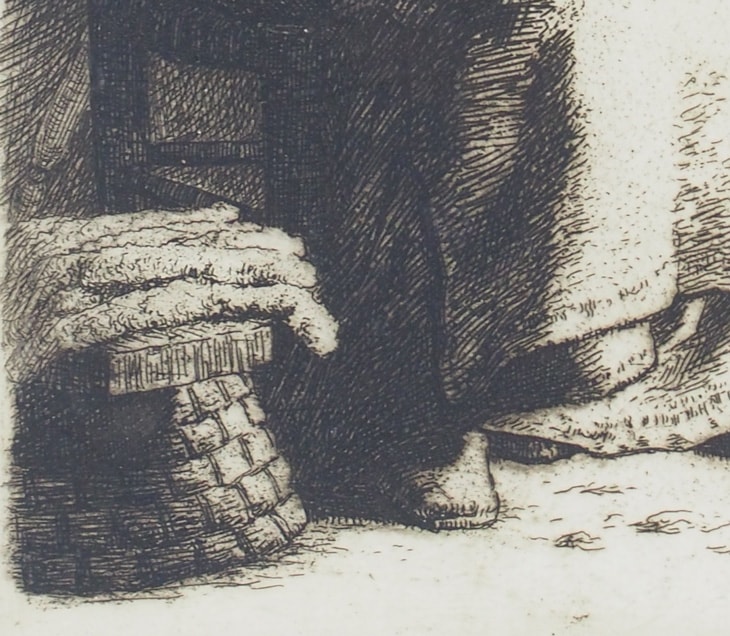 J=F・ミレー 「羊毛を梳く女」 | | アトリエ・ブランカ