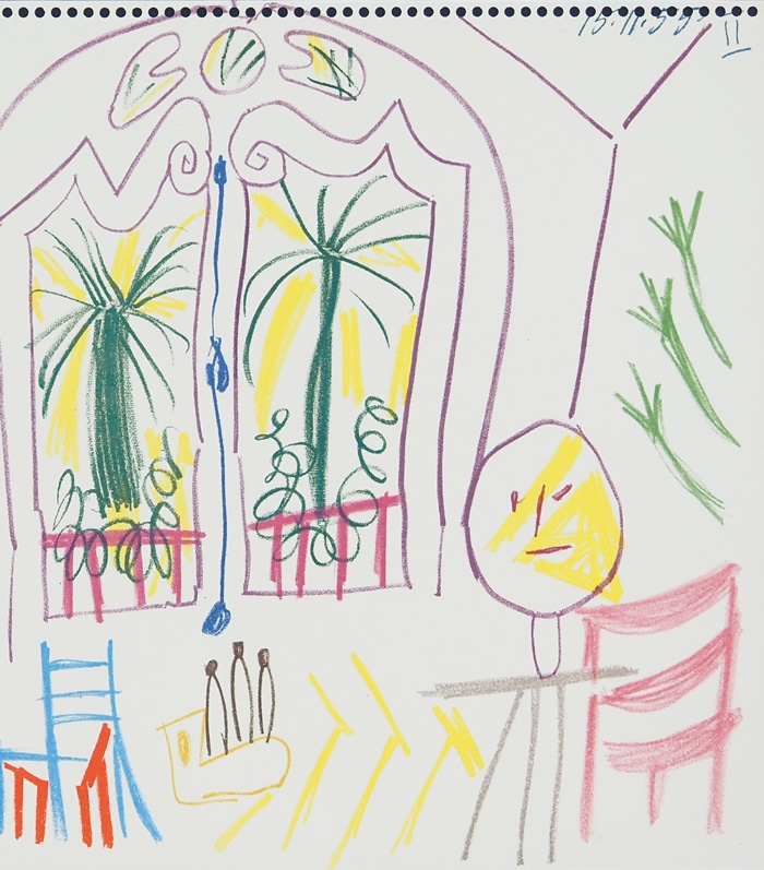 パブロ・ピカソ 「カンヌのアトリエ 15.11.55Ⅱ」 | | アトリエ