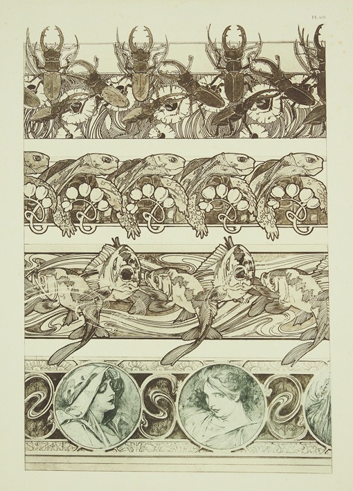 Alphonse Mucha : アルフォンス・ミュシャ 装飾資料集 アルフォンス・ミュシャ 「装飾資料集・PL.31」 | | アトリエ・ブランカ