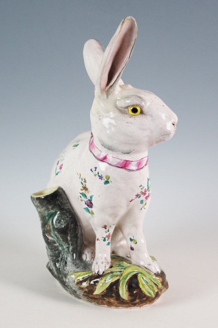 エミール・ガレ 「兔型置物（大・花柄）」 | | アトリエ・ブランカ