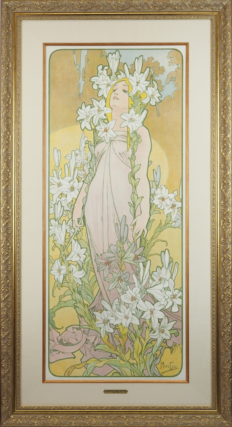 アルフォンス・ミュシャ 「百合」 | | アトリエ・ブランカ