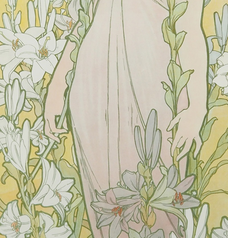 アルフォンス・ミュシャ 「百合」 | | アトリエ・ブランカ