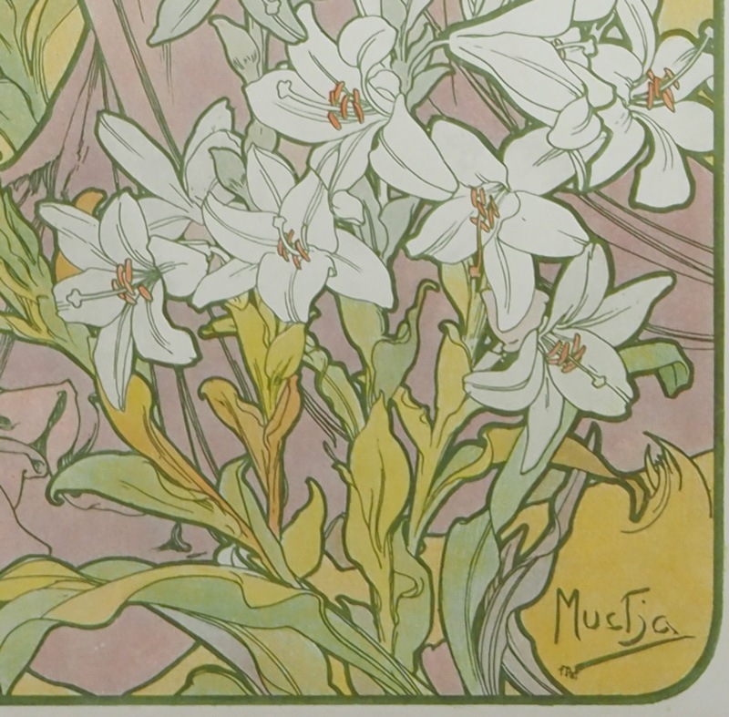 アルフォンス・ミュシャ 「百合」 | | アトリエ・ブランカ