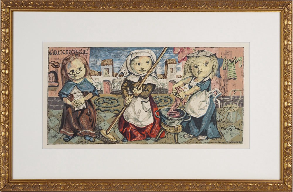 藤田嗣治 「コンシェルジュ」 | | アトリエ・ブランカ