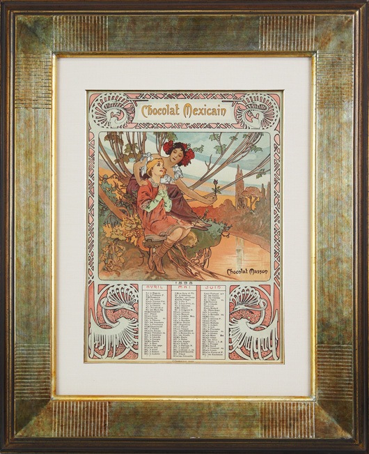 アルフォンス・ミュシャ、〈ショコラ・マッソン〉・〈ショコラ