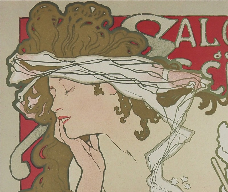 アルフォンス・ミュシャ 「サロン・デ・サン」 | | アトリエ・ブランカ