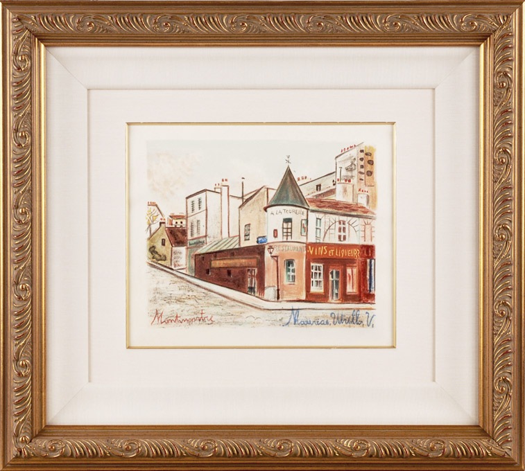 モーリス・ユトリロ 「レストラン・トゥレル」 | | アトリエ・ブランカ