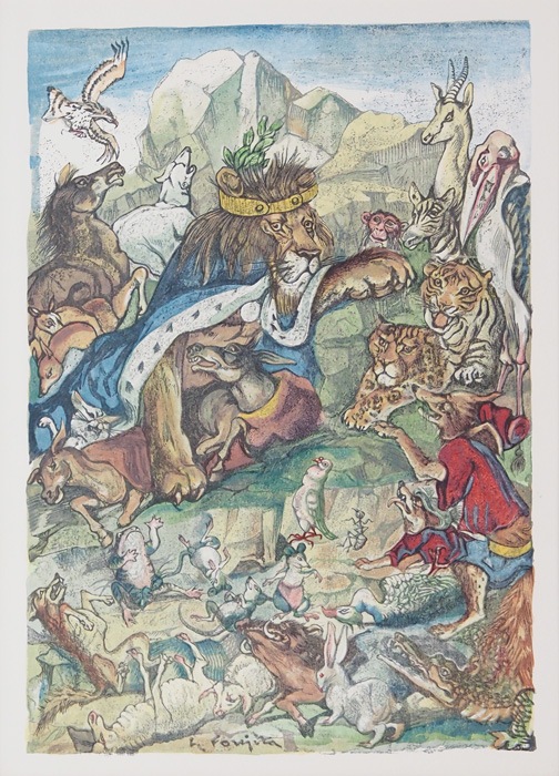 藤田嗣治 「ライオンと王国」 | | アトリエ・ブランカ