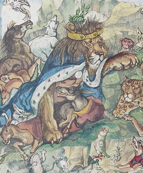 藤田嗣治 「ライオンと王国」 | | アトリエ・ブランカ