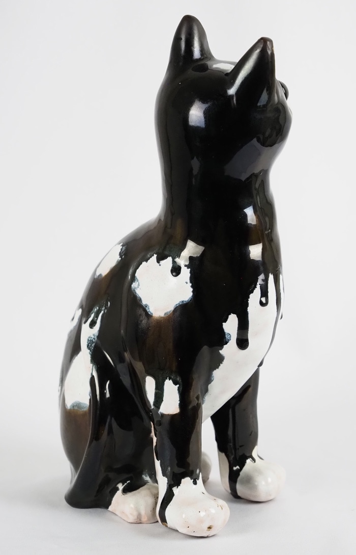 エミール・ガレ 「猫型置物（黒）」 | | アトリエ・ブランカ