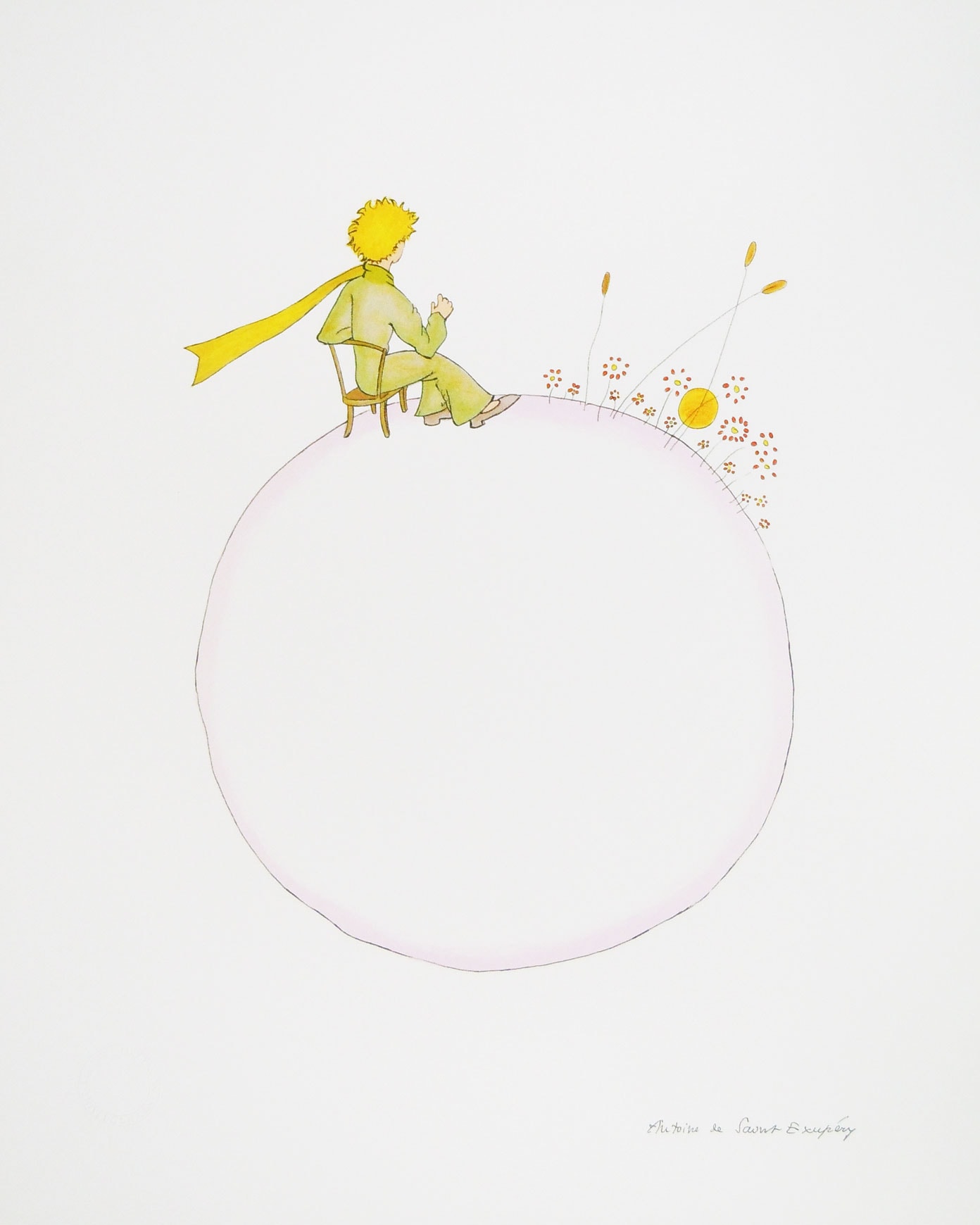 サン＝テグジュペリ ポートフォリオ作品集『星の王子さま』（大