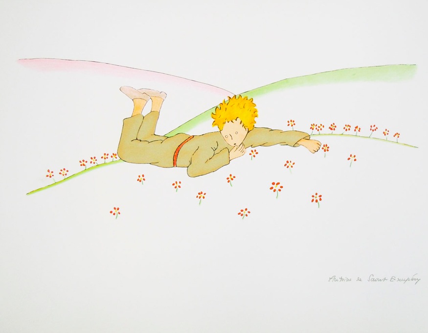 サン＝テグジュペリ ポートフォリオ作品集『星の王子さま』（小