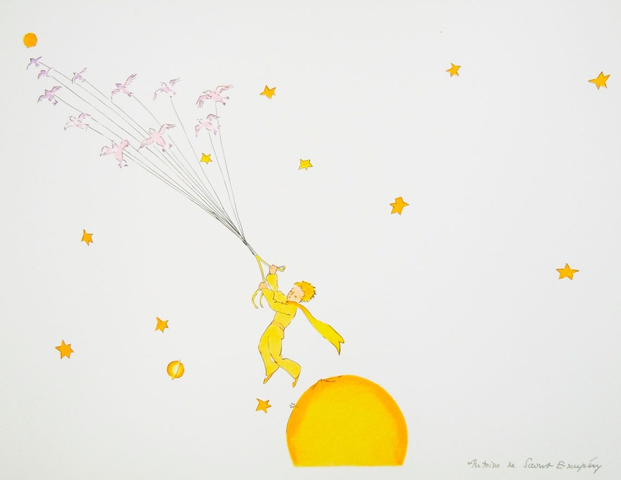 サン＝テグジュペリ ポートフォリオ作品集『星の王子さま』（小