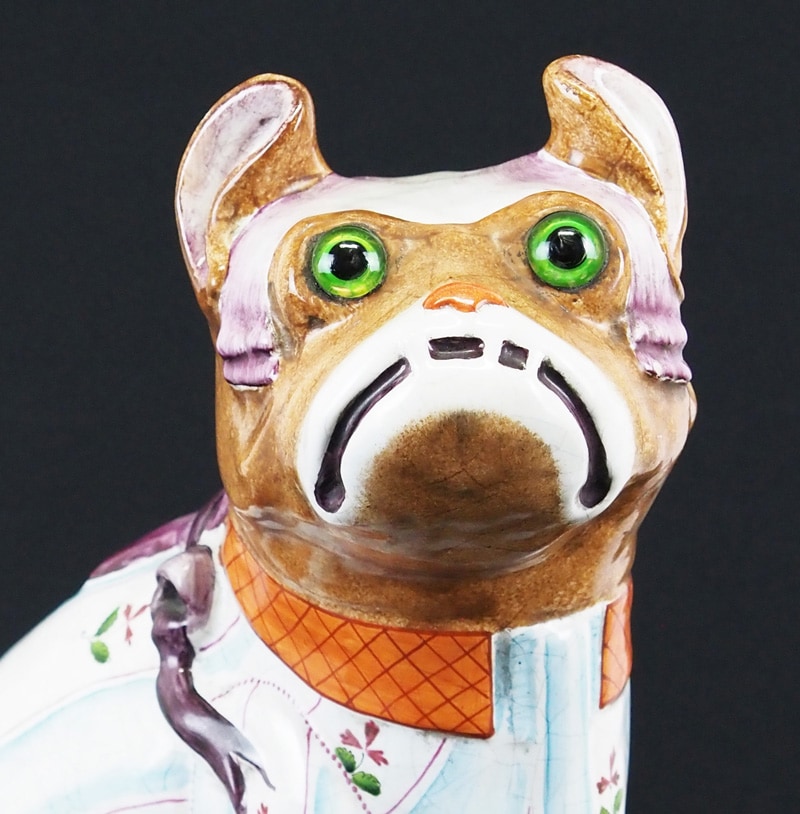 エミール・ガレ 「犬型置物（茶）」 | | アトリエ・ブランカ