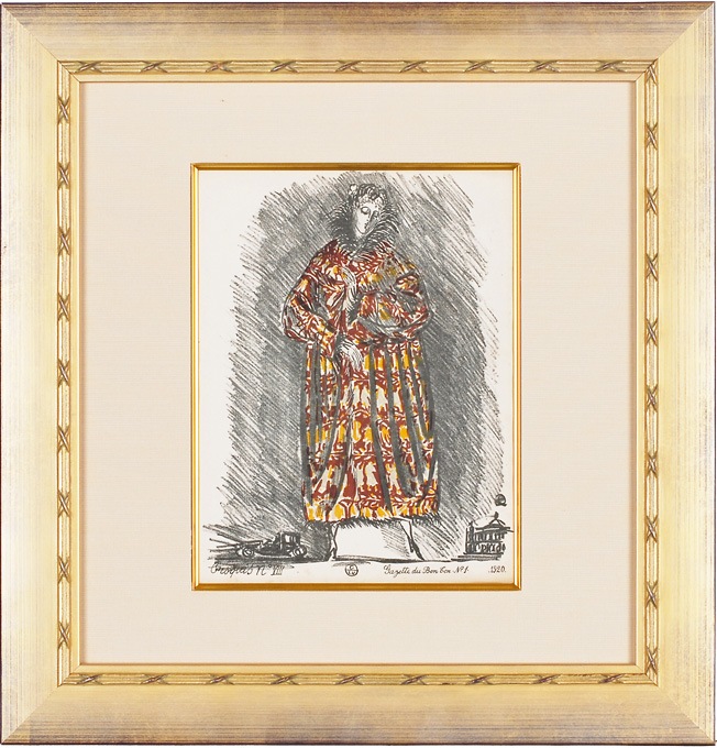 ラウル・デュフィ 「モード・クロッキー・VIII」 | | アトリエ・ブランカ