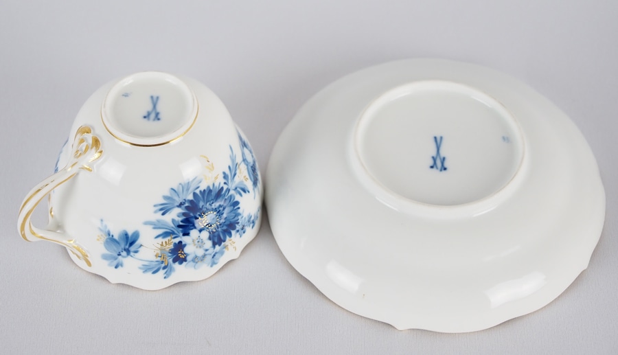 マイセン 「ブルーフラワー カップ&ソーサー（大）」 | | アトリエ