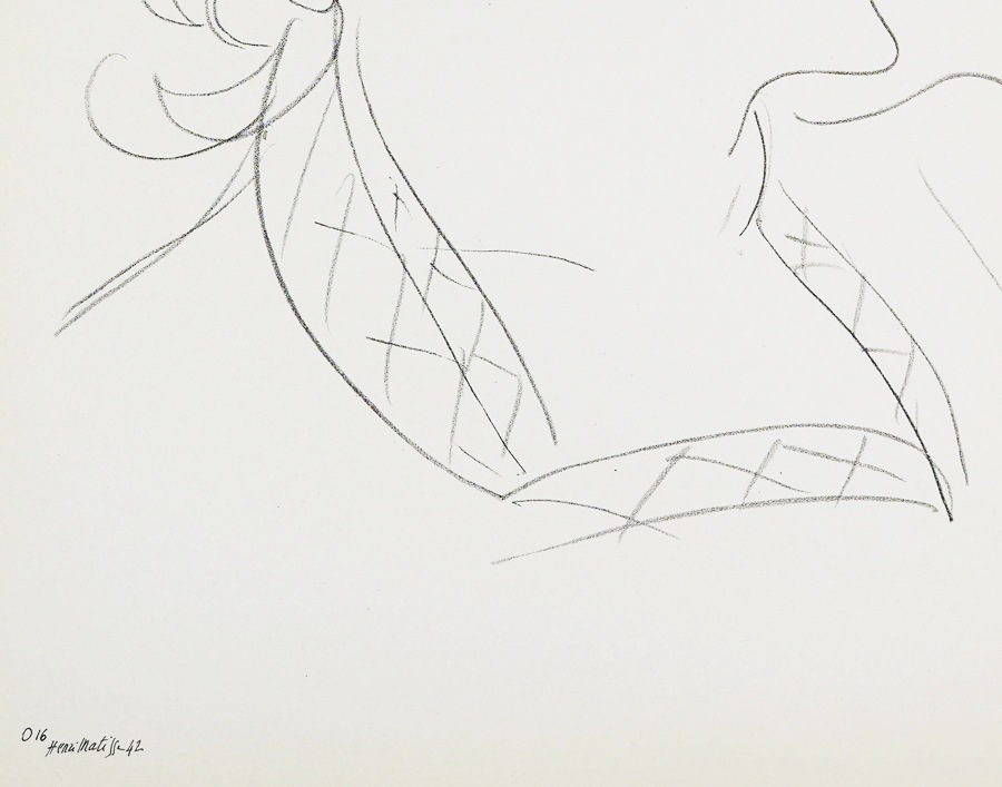 アンリ・マティス 「DESSINS・O-16（女）」 | | アトリエ・ブランカ