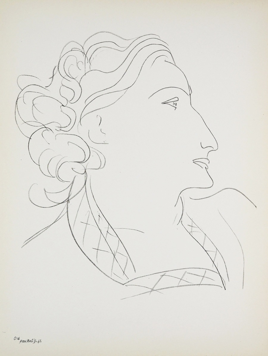 アンリ・マティス 「DESSINS・O-16（女）」 | | アトリエ・ブランカ