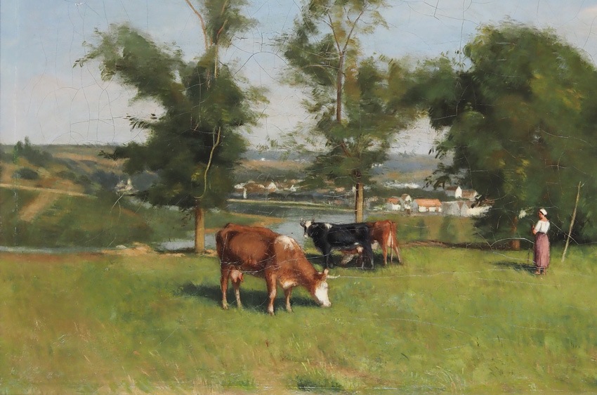 M=A・ラヴィエイユ 「牛番の婦人」 | | アトリエ・ブランカ